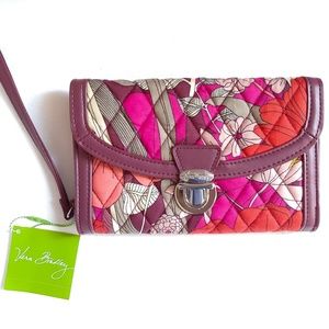 Vera Bradley Bohemian Blooms Wristlet